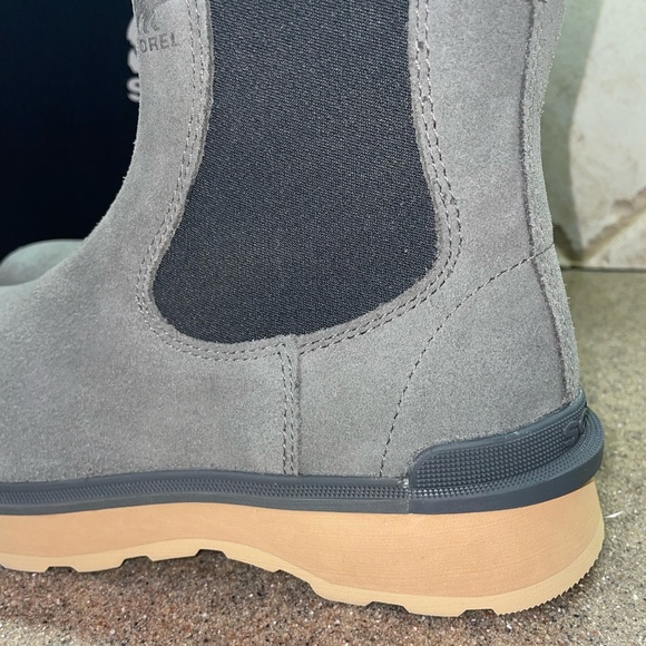 🆕 Sorel Women's Hi-Line Chelsea Boots - Quarry, Tawny Buff- Size 8.5 - Picture 10 of 12